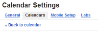 Google Calendar Settings Calendar Tab