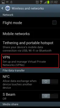 Select VPN